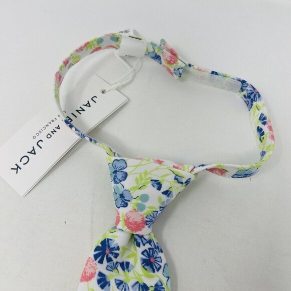 Janie and Jack Youth Boys Size 2-5 Years Ditsy Floral Adjustable Necktie $26 - Picture 4 of 8